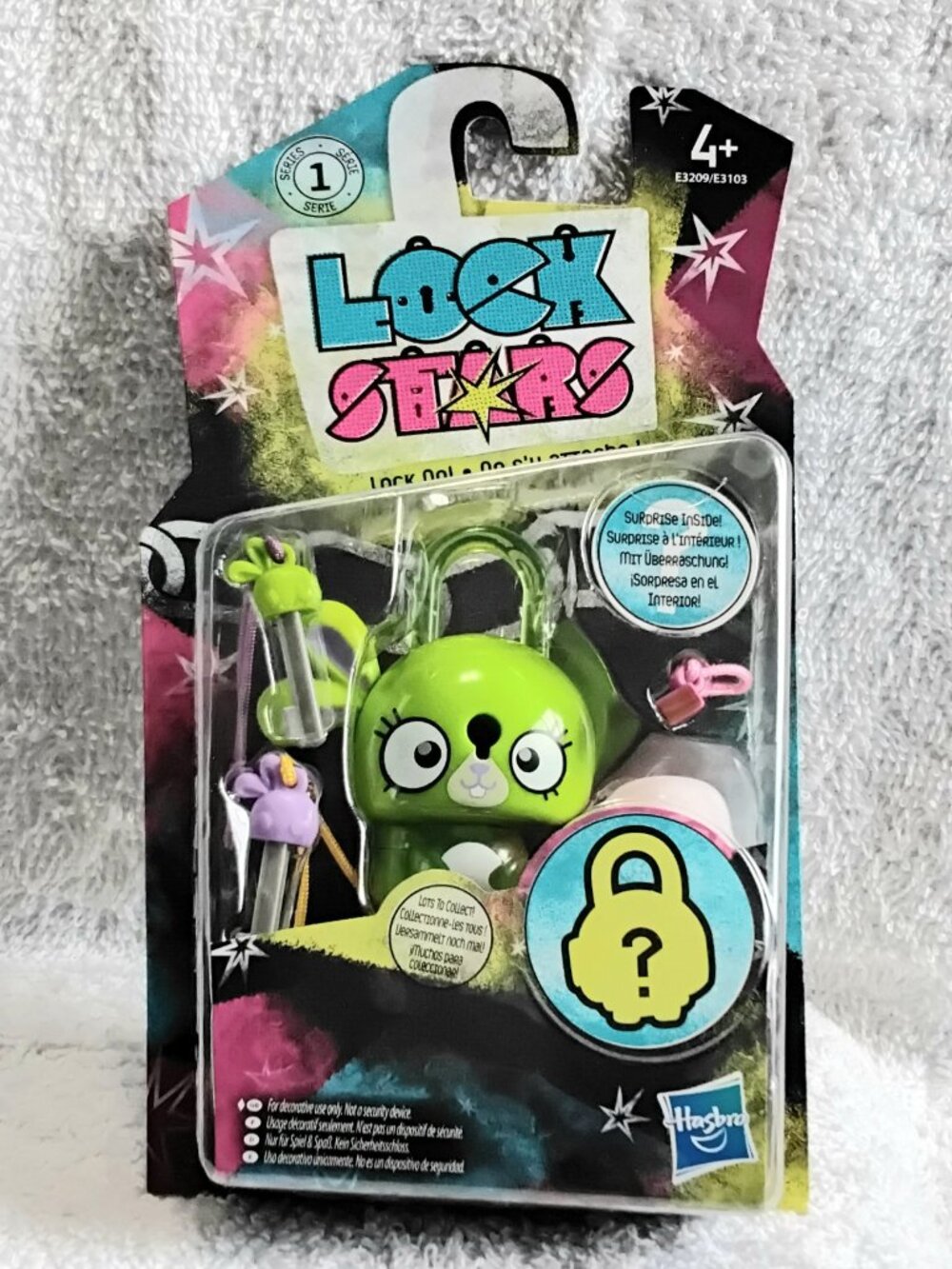 2/$20 2017 Sealed & Collectible Lock Stars Bunny Series 1 by Hasbro!!